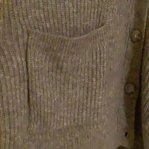 Abercrombie & Fitch Gray Cardigan Sweater - Picture 4 of 9